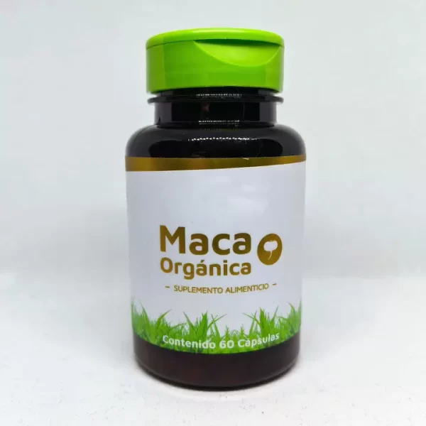 1 FRASCO DE MACA ORGANICA